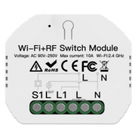 Hidden wifi+RF smart switch 1 gang EU